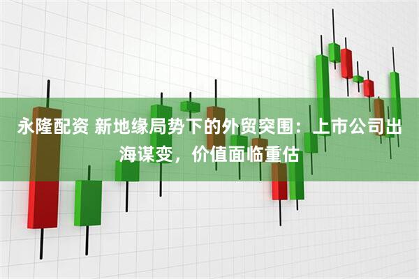 永隆配资 新地缘局势下的外贸突围：上市公司出海谋变，价值面临重估